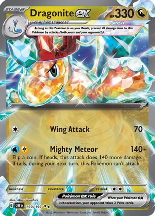 Dragonite ex (159/197) [Scarlet & Violet: Obsidian Flames]-1