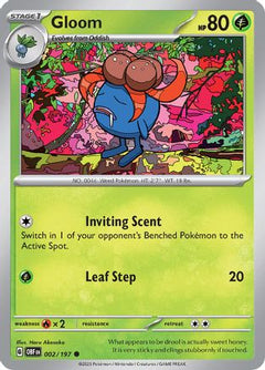 Gloom (002/197) [Scarlet & Violet: Obsidian Flames]-1