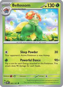 Bellossom (003/197) [Scarlet & Violet: Obsidian Flames]-1