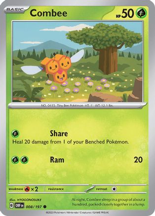 Combee (008/197) [Scarlet & Violet: Obsidian Flames]-1