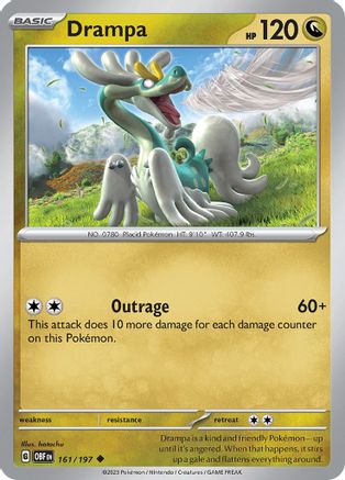 Drampa (161/197) [Scarlet & Violet: Obsidian Flames]-1