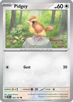 Pidgey (162/197) [Scarlet & Violet: Obsidian Flames]-1