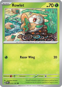 Rowlet (013/197) [Scarlet & Violet: Obsidian Flames]-1
