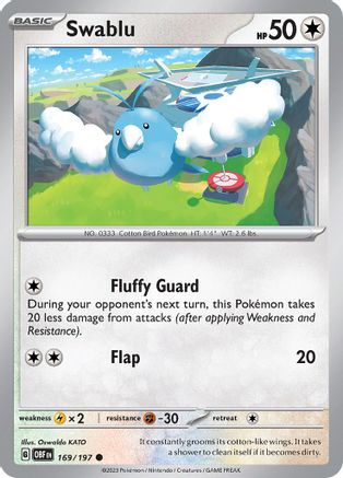 Swablu (169/197) [Scarlet & Violet: Obsidian Flames]-1