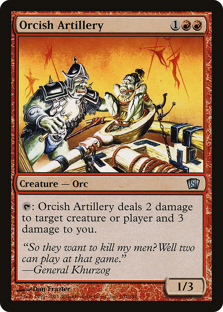Orcish Artillery [Eighth Edition]