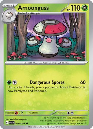 Amoonguss (010/197) [Scarlet & Violet: Obsidian Flames]-1