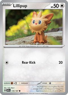 Lillipup (170/197) [Scarlet & Violet: Obsidian Flames]-1