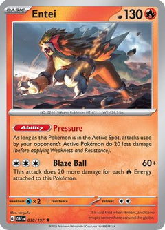 Entei (030/197) [Scarlet & Violet: Obsidian Flames]-1