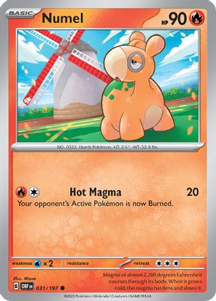 Numel (031/197) [Scarlet & Violet: Obsidian Flames]-1