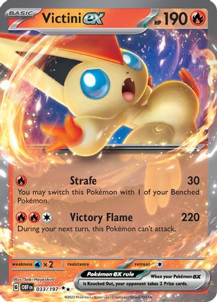Victini ex (033/197) [Scarlet & Violet: Obsidian Flames]-1