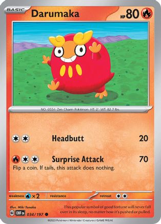 Darumaka (034/197) [Scarlet & Violet: Obsidian Flames]-1