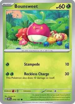 Bounsweet (016/197) [Scarlet & Violet: Obsidian Flames]-1