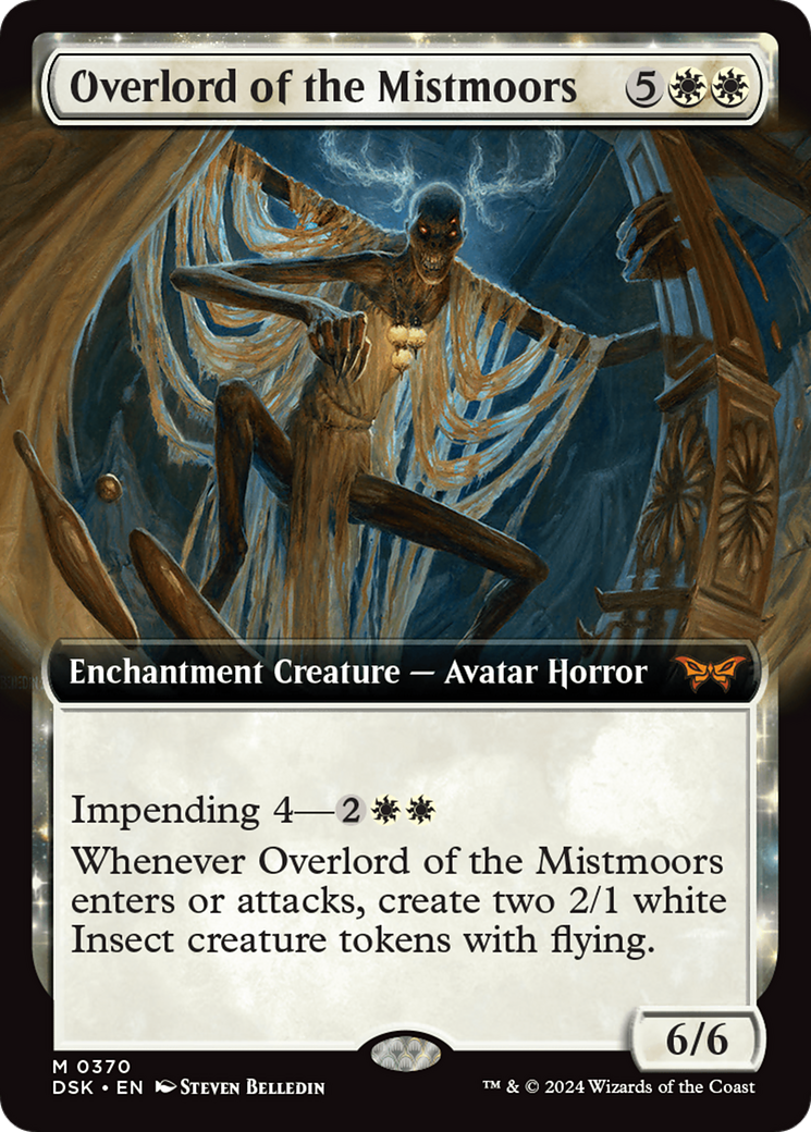 Overlord of the Mistmoors (Extended Art) [Duskmourn: House of Horror]-1