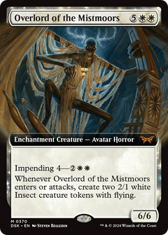 Overlord of the Mistmoors (Extended Art) [Duskmourn: House of Horror]-1