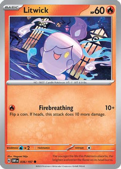 Litwick (036/197) [Scarlet & Violet: Obsidian Flames]-1
