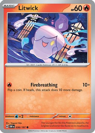 Litwick (036/197) [Scarlet & Violet: Obsidian Flames]-1