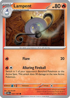 Lampent (037/197) [Scarlet & Violet: Obsidian Flames]-1