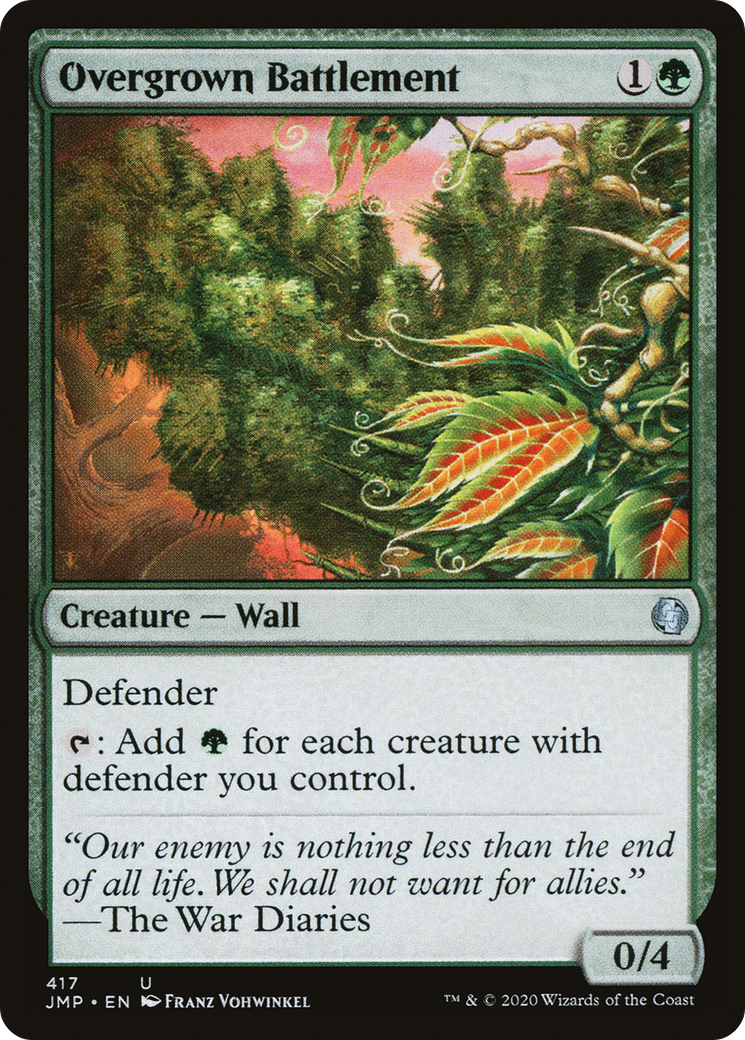 Overgrown Battlement [Jumpstart]-1