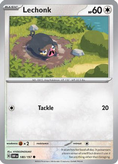 Lechonk (180/197) [Scarlet & Violet: Obsidian Flames]-1
