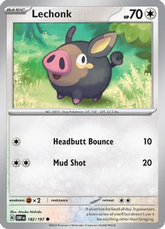 Lechonk (182/197) [Scarlet & Violet: Obsidian Flames]-1