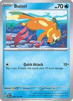 Buizel (048/197) [Scarlet & Violet: Obsidian Flames]-1