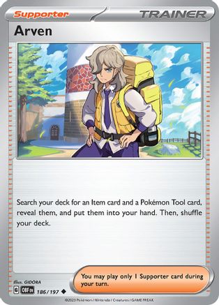 Arven (186/197) [Scarlet & Violet: Obsidian Flames]-1