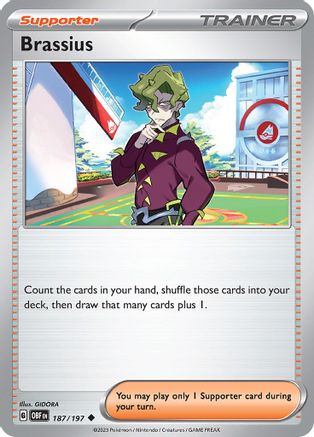Brassius (187/197) [Scarlet & Violet: Obsidian Flames]-1