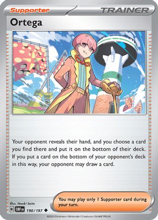 Ortega (190/197) [Scarlet & Violet: Obsidian Flames]-1