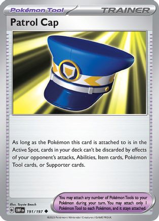 Patrol Cap (191/197) [Scarlet & Violet: Obsidian Flames]-1