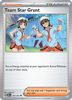 Team Star Grunt (195/197) [Scarlet & Violet: Obsidian Flames]-1