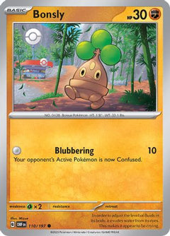 Bonsly (110/197) [Scarlet & Violet: Obsidian Flames]-1