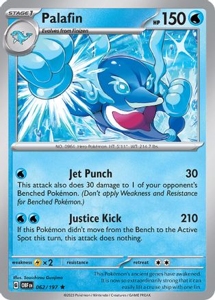 Palafin (062/197) [Scarlet & Violet: Obsidian Flames]-1