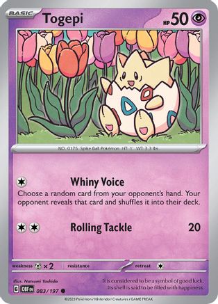 Togepi (083/197) [Scarlet & Violet: Obsidian Flames]-1