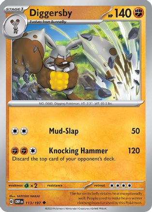 Diggersby (113/197) [Scarlet & Violet: Obsidian Flames]-1