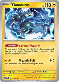 Thundurus (070/197) [Scarlet & Violet: Obsidian Flames]-1