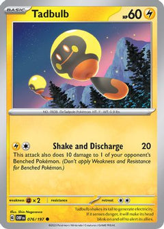 Tadbulb (076/197) [Scarlet & Violet: Obsidian Flames]-1