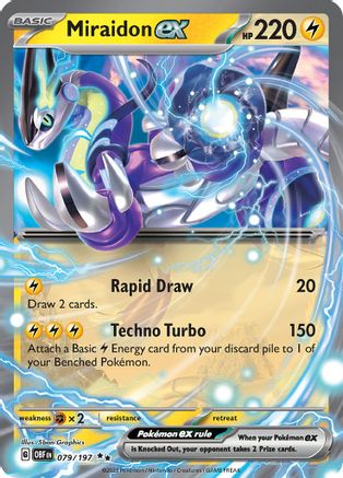 Miraidon ex (079/197) [Scarlet & Violet: Obsidian Flames]-1