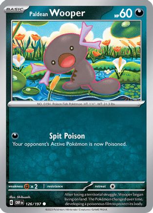 Paldean Wooper (126/197) [Scarlet & Violet: Obsidian Flames]-1