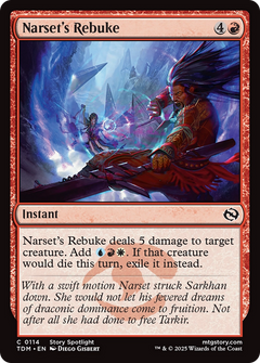 Narset's Rebuke [Tarkir: Dragonstorm]-1