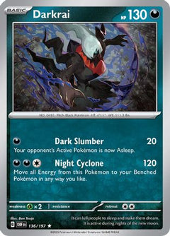 Darkrai (136/197) [Scarlet & Violet: Obsidian Flames]-1