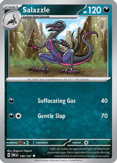 Salazzle (140/197) [Scarlet & Violet: Obsidian Flames]-1