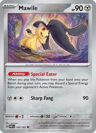 Mawile (143/197) [Scarlet & Violet: Obsidian Flames]-1