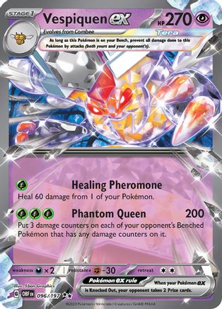 Vespiquen ex (096/197) [Scarlet & Violet: Obsidian Flames]-1