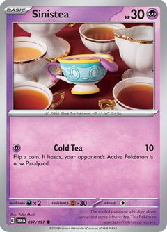 Sinistea (097/197) [Scarlet & Violet: Obsidian Flames]-1