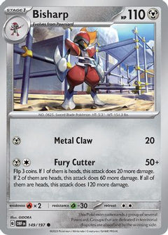 Bisharp (149/197) [Scarlet & Violet: Obsidian Flames]-1