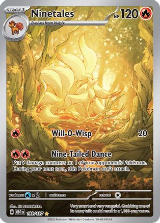 Ninetales (199/197) [Scarlet & Violet: Obsidian Flames]-1