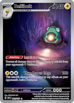 Bellibolt (201/197) [Scarlet & Violet: Obsidian Flames]-1