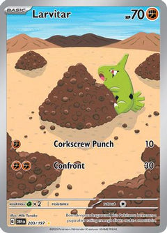 Larvitar (203/197) [Scarlet & Violet: Obsidian Flames]-1