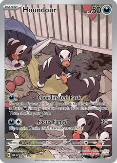 Houndour (204/197) [Scarlet & Violet: Obsidian Flames]-1