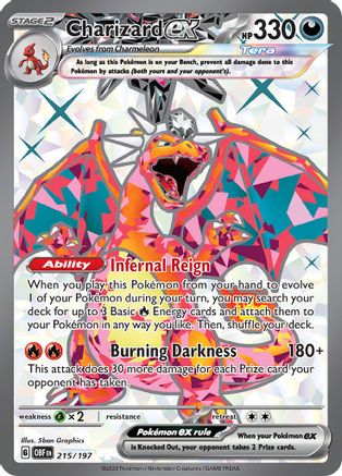 Charizard ex (215/197) [Scarlet & Violet: Obsidian Flames]-1